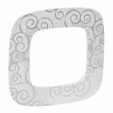 Рамка 1-постовая Legrand Valena Allure Нарцисс хром 754341