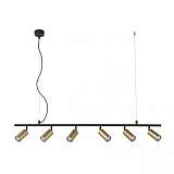 Подвесная люстра Crystal Lux CLT 015C6 L1200 BL-GO