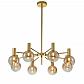 Подвесная люстра Indigo Collana 13015/8R Gold V000222 - фото №1
