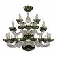 Подвесная люстра Bohemia Ivele 1309/16+8+4/300/3d G Cl/Clear-Green/H-1J - фото №1