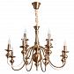 Подвесная люстра Arte Lamp Passoni A6097LM-12PB - фото №1