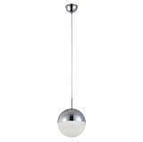 Подвесной светодиодный светильник Crystal Lux Pio SP1 D150 Chrome