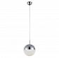 Подвесной светодиодный светильник Crystal Lux Pio SP1 D150 Chrome - фото №1
