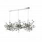 Подвесная люстра Crystal Lux GARDEN SP3х3 L1200 CHROME - фото №1