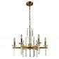 Подвесная люстра Crystal Lux Marron SP6 Brass - фото №1
