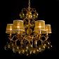 Подвесная люстра Arte Lamp Monarch A1199LM-6GO - фото №8