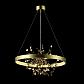 Подвесная люстра Crystal Lux GARDEN SPLED+3 D600 GOLD - фото №3