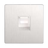 Розетка Werkel Ethernet RJ-45 перламутровый рифленый W1181013 4690389172717