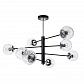 Потолочная люстра Arte Lamp Segin A3566PL-8BK - фото №1