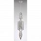 Подвесной светильник Crystal Lux Prima SP1 B White-Gold/White - фото №1