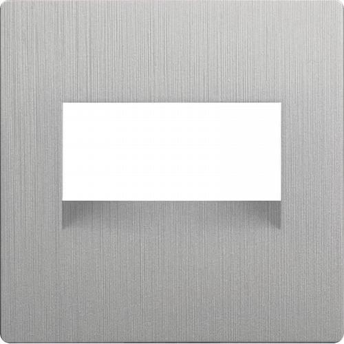 Накладка Werkel для двойной розетки Еthernet RJ-45 серебряный рифленый WL09-RJ45+RJ45-CP 4690389128325