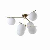 Подвесная люстра Crystal Lux FELIZ SP-PL6 BRONZE/WHITE