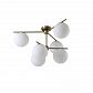 Подвесная люстра Crystal Lux FELIZ SP-PL6 BRONZE/WHITE - фото №1