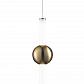 Подвесной светодиодный светильник Lumien Hall Greniya LH8023/1PB-GD-WT - фото №3