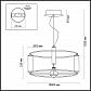 Подвесная светодиодная люстра Odeon Light Bebetta 3905/72L - фото №2