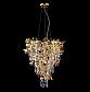 Подвесная люстра Crystal Lux Romeo SP10 Gold D600 - фото №1