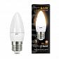Лампа светодиодная Gauss E27 6.5W 3000К матовая 103102107 - фото №1