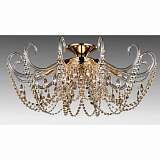 Люстра Crystal Lux Imperia PL6 Gold/Amber