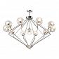 Подвесная люстра Crystal Lux Fabricio SP11 Chrome/Transparente - фото №1