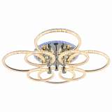 Потолочная светодиодная люстра Profit Light 8024/4+4 CHR
