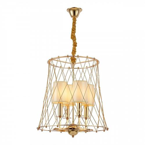 Подвесная люстра Lumina Deco Berton LDP 8013-4 F.GD