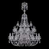 Подвесная люстра Bohemia Ivele 1402/20+10+5/400/XL-158/3d Ni