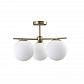 Подвесная люстра Crystal Lux FELIZ SP-PL3 BRONZE/WHITE - фото №1