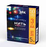 Светодиодная гирлянда ЭРА нить мультиколор ENIN -5NM Б0047959