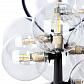 Подвесная светодиодная люстра Arte Lamp Saturn A7790SP-50BK - фото №2