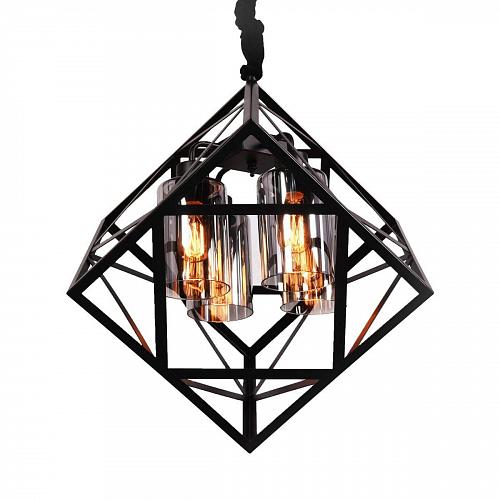 Подвесная люстра Lumina Deco Brutte LDP 11339-4 BK
