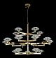 Подвесная люстра Crystal Lux Rebeca SP5+10+5 Gold - фото №3