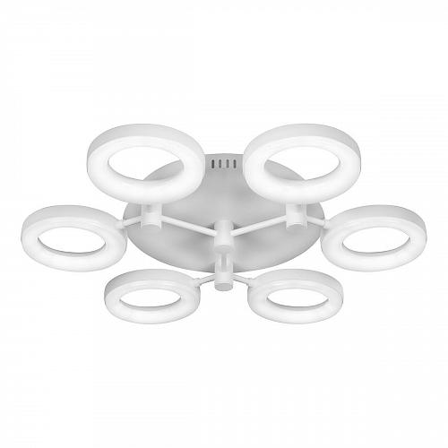 Потолочная светодиодная люстра iLedex Jomo FS-014-X6-(B) 72W WH