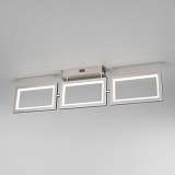 Потолочный светодиодный светильник Eurosvet Maya 90223/3 матовое серебро