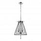 Подвесная люстра Crystal Lux Modesto SP3 Black/Chrome - фото №1