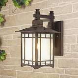 Уличный настенный светильник Elektrostandard Vela D кофейное золото GL 1019D a043647