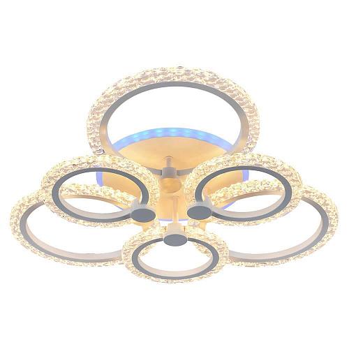 Потолочная светодиодная люстра Profit Light 8027/3+3 WHT A