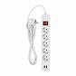 Сетевой фильтр Duwi 2хUSB 5гн 3м с/з 32592 5 - фото №1