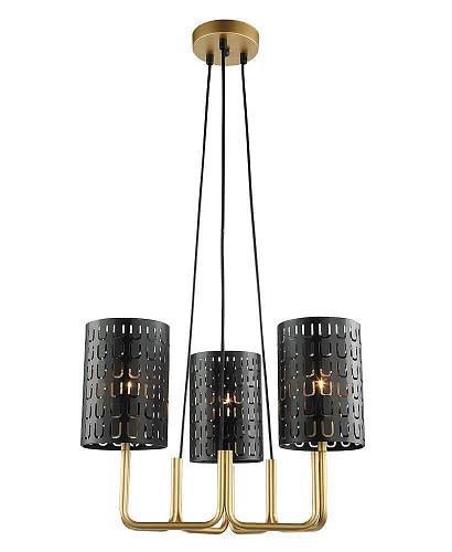 Подвесная люстра Lumien Hall Ноэль 4005/3P-GD-BK