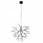 Подвесная люстра Crystal Lux Evita SP36 Black/Transparent - фото №1