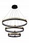 Подвесная люстра Crystal Lux FERNANDO SP158W LED D400+600+800 BLACK/GOLD - фото №4