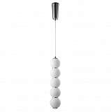 Подвесной светодиодный светильник Crystal Lux Desi SP5 Chrome/White