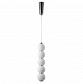 Подвесной светодиодный светильник Crystal Lux Desi SP5 Chrome/White - фото №1