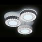 Потолочная светодиодная люстра Ambrella light Orbital High-Tech FH12/3 WH 96W D500 - фото №3