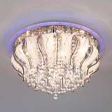 Люстра Eurosvet 80119/8 хром/синий+красный+фиолетовый