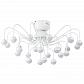 Потолочная светодиодная люстра Arte Lamp Dexter A3619PL-24WH - фото №1