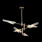 Подвесная люстра Crystal Lux Rafael SP6 Gold - фото №4