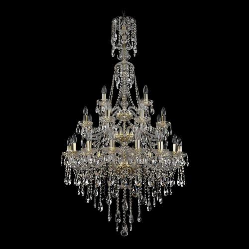 Подвесная люстра Bohemia Ivele 1415/16+8+4/300/XL-155/3d G