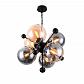 Подвесная люстра Lumina Deco Afrodis LDP 1138-6 AMB+GY - фото №1