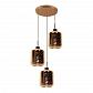 Подвесная люстра Lumina Deco Alacosmo LDP 6811-3 GD - фото №1