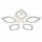 Потолочная светодиодная люстра Escada Diamond 10264/5LED - фото №1